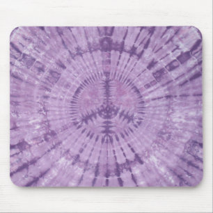 Lila Fredstecken Mouse Pad Musmatta