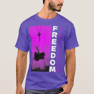 Lila Frihet T Shirt