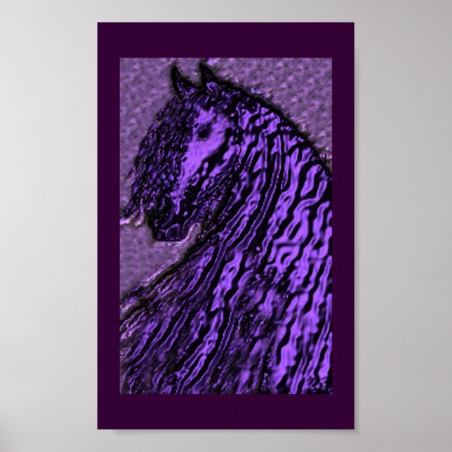 lila frisisk skrift poster (Framsidan)