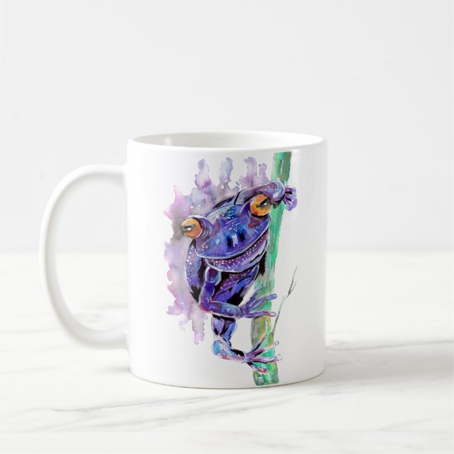 Lila Frog Kaffemugg (Vänster)