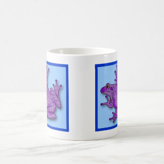Lila Frog Mugg