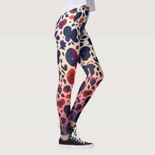 lila frukt leggings