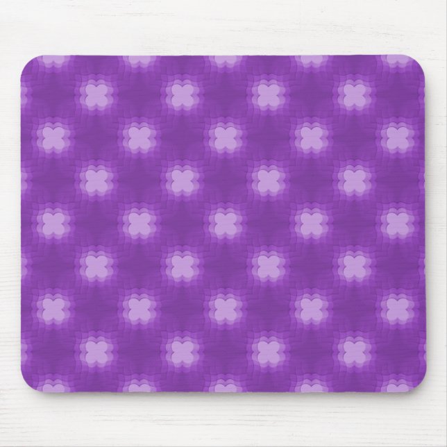 Lila Funky Flair Mousepad Musmatta (Framsidan)