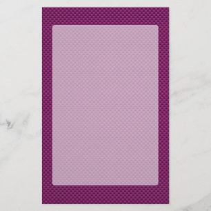 Lila Fushia Carbon Fiber Skriv ut Brevpapper