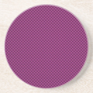 Lila Fushia Carbon Fiber Stil Skriv ut Underlägg Sandsten