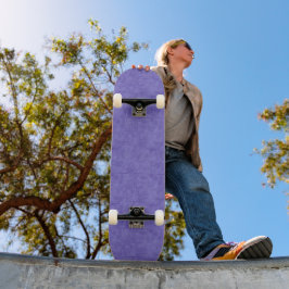 Lila-fyrkanter vattenfärg mini skateboard bräda 18,5 cm