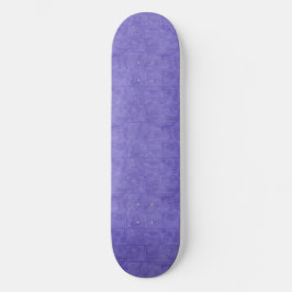 Lila-fyrkanter vattenfärg mini skateboard bräda 18,5 cm