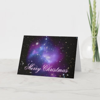 Lila galaxhop Celestial Purple Helgkort