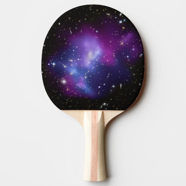 Lila galaxhop pingisracket (Baksidan)