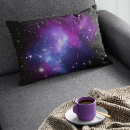 Lila galaxhop prydnadskudde