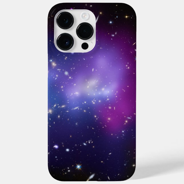 Lila galaxhop rymdfoto (Baksida)