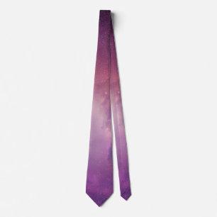 Lila Galaxy med lagringsutrymme Slips