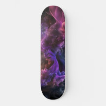 Lila Galaxy Skateboard
