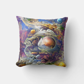 Lila Galaxy Solar System Kudde