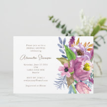 Lila Garden Blommigt minimalistisk Möhippa