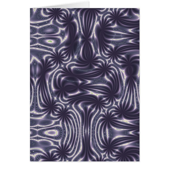 Lila Garden Hälsningskort (Framsidan)