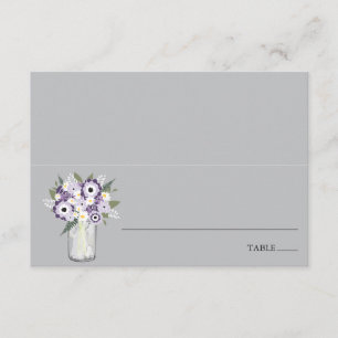 Lila Garden Mason Burk   Utgiftskort Inbjudningar