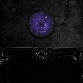 Lila Gemini Zodiac | Kosmiskt astrologi Horoscope Rund Klocka