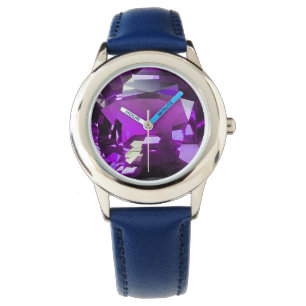 Lila Gemstone Armbandsur