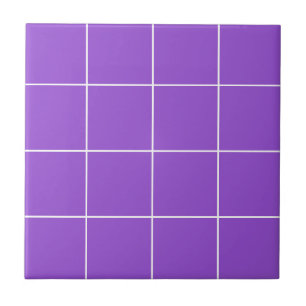 Lila geometriskt mönster Modernt flickaktigt trend Kakelplatta
