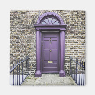 Lila Georgian Door of Dublin Magnet