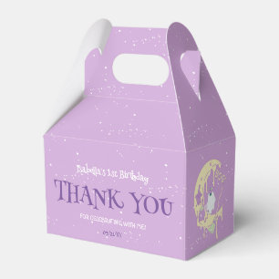 Lila Ghost Spooky One Halloween First Birthday Presentaskar