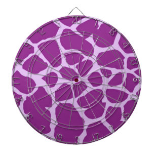 Lila Giraffe Art Piltavla