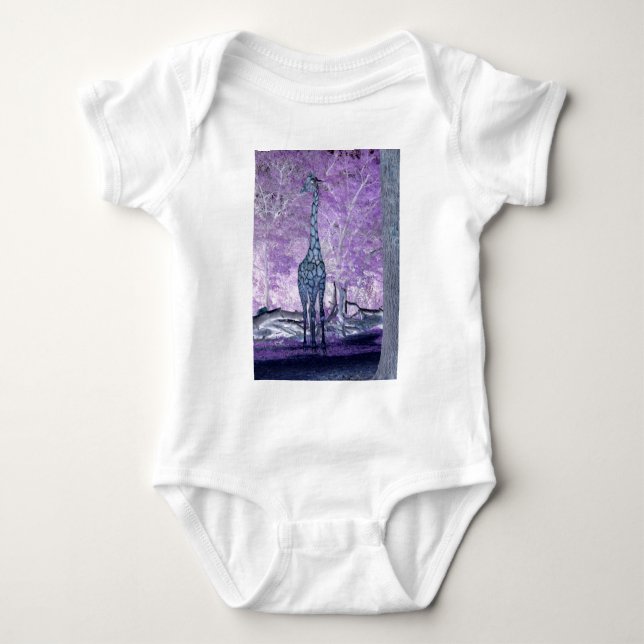 Lila Giraffer T-shirt (Framsida)