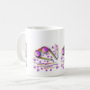 Lila Glass Coffee Mugg