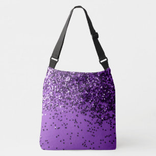 LILA Glitter #2 (Faux Glitter) #shiny #decor Axelväska