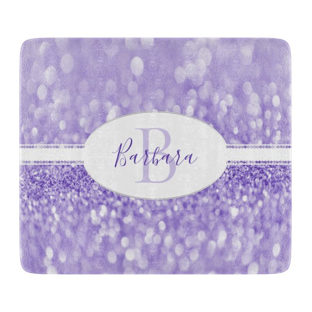 Lila Glitter anpassa styrelsen (Framsidan)