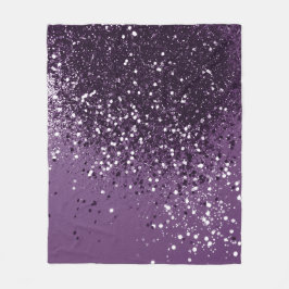 LILA Glitter Dream #1 #blanka Fleecefilt