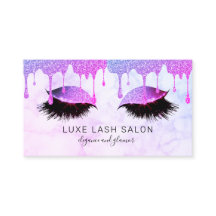 Lila Glitter Drives Makeup Artist Lash