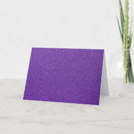 Lila Glitter, Gnistra, Glitter Kort