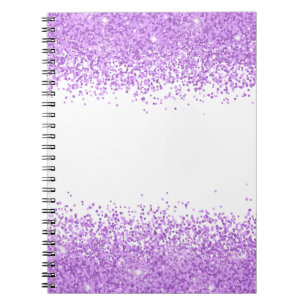 Lila Glitter iPad Air Cover Anteckningsbok