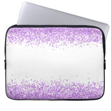 Lila Glitter iPad Air Cover