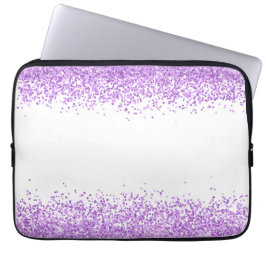 Lila Glitter iPad Air Cover Laptop Fodral