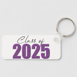 Lila Glitter, klass 2025 Nyckelring