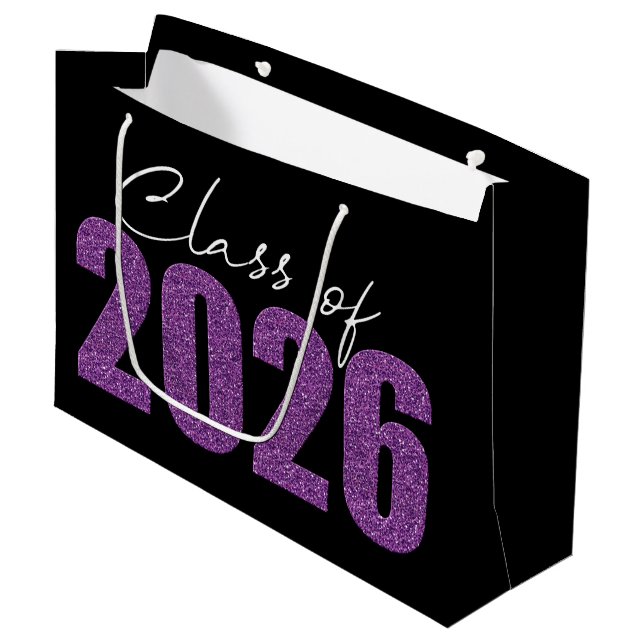 Lila Glitter, klass 2026 (Framsidan Vinklad)