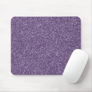 Lila Glitter Mönster Musmatta