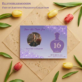 Lila Glitter Paris Doftstudio Sweet 16 Spara Datumet