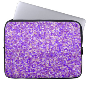 Lila glitter prestige klassisk chic feminin pille laptop fodral