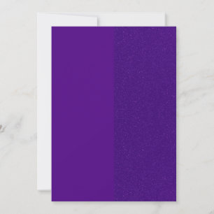 Lila glitterrand platt firandekort (beställningsva julkort
