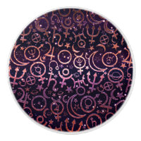 Lila Glittrig Planetarisk Universum Rymd Planeter