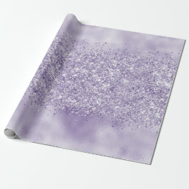 Lila Glitzy Glitter     Presentpapper