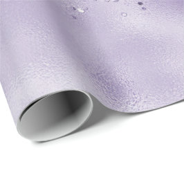 Lila Glitzy Glitter Presentpapper
