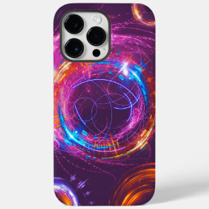 Lila Glowing Light Vibrant Galaxy Mobile Mobil