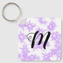 Lila gnistra glitter lägg till din namnmonogrampoc
