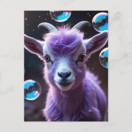Lila Goat vykort