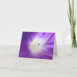 Lila God morgon Glory Blank tackkort